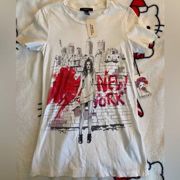 Forever 21 Tops - NWT vintage Forever 21 x Kelly Smith graphic tee shirt